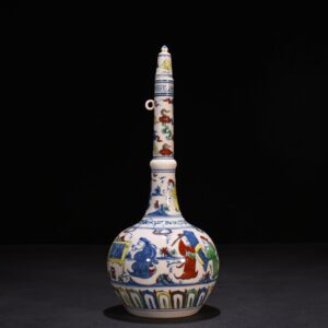 Ming Dynasty Chenghua Gaoshi character gallbladder vase