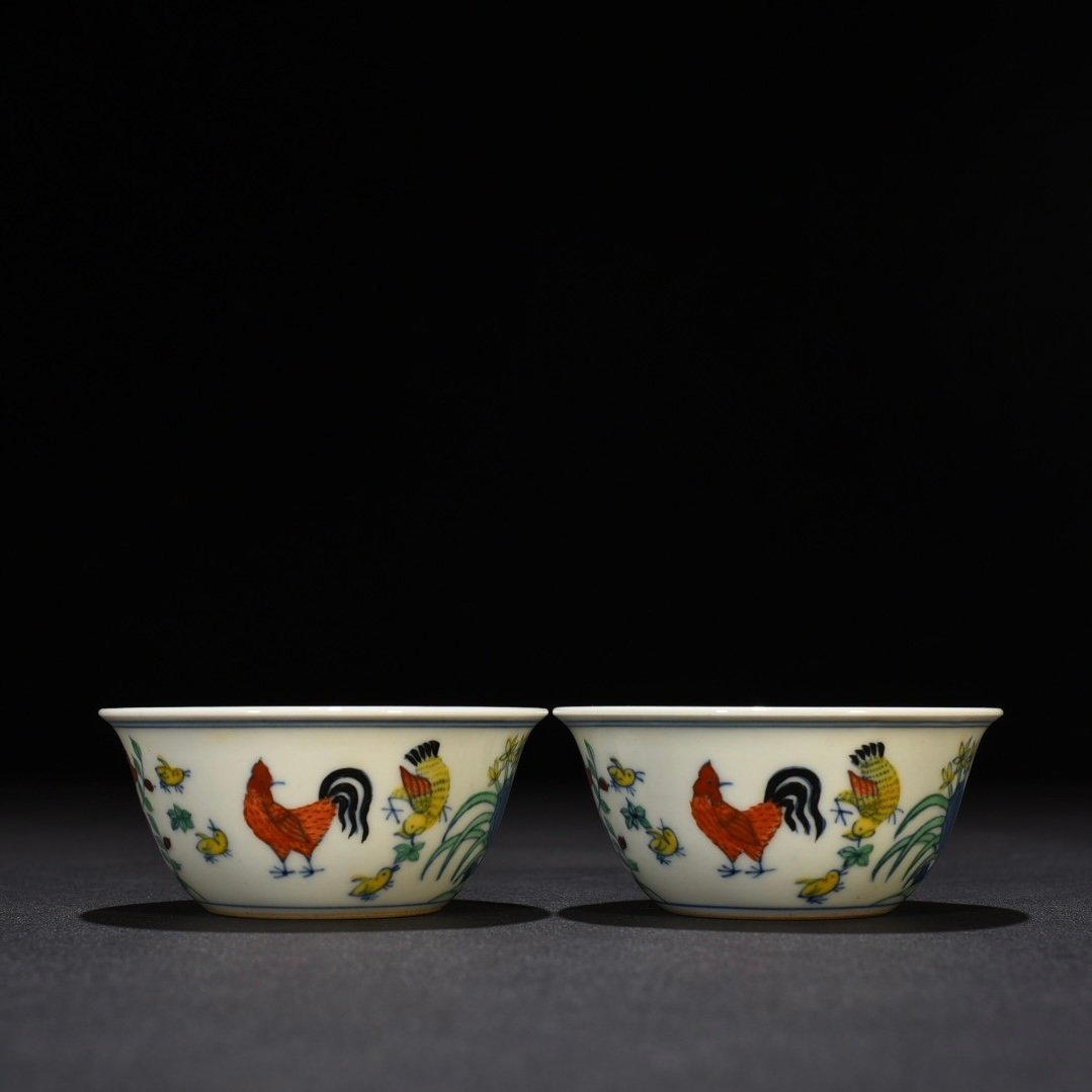 Ming Dynasty Chenghua Chicken Cup