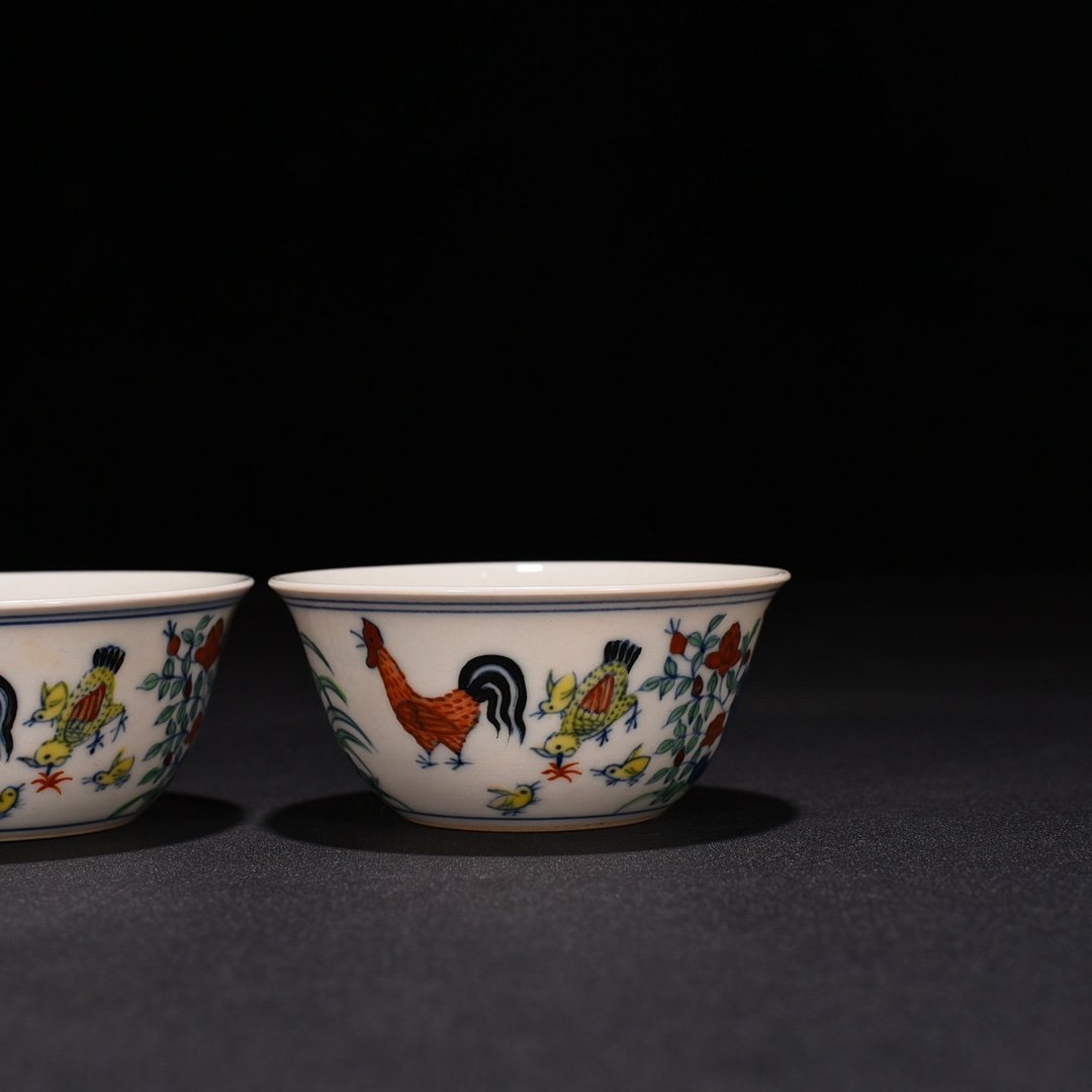 Ming Dynasty Chenghua Chicken Cup