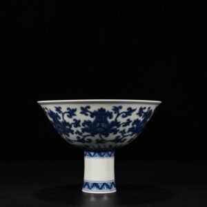 Ming Dynasty Chenghua blue and white tall bowl