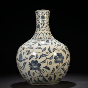 Ming Dynasty Yongle blue and white celestial sphere vase