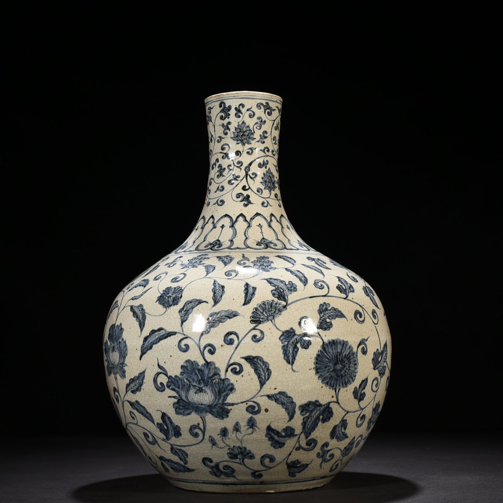 Ming Dynasty Yongle blue and white celestial sphere vase