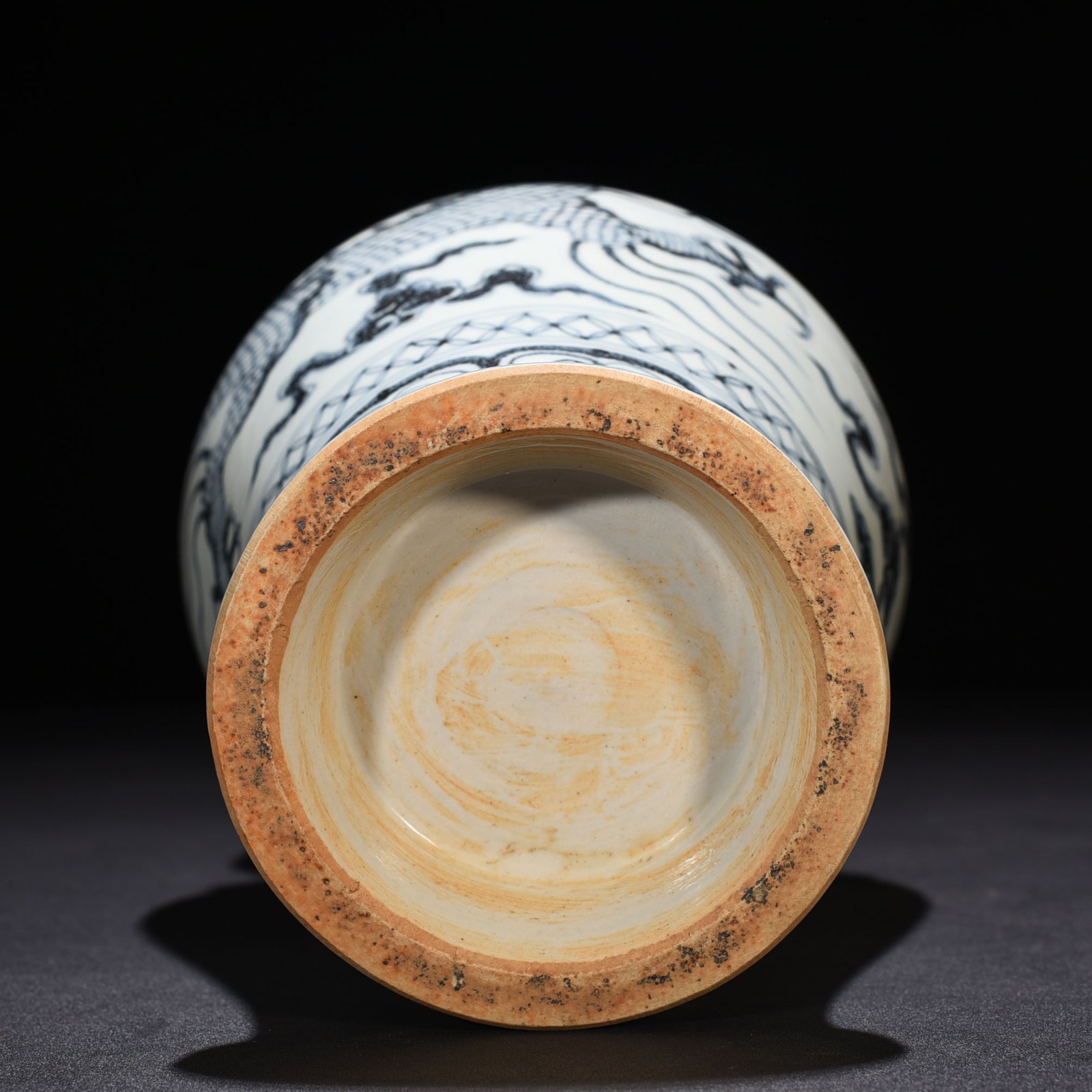 Ming Dynasty Hongwu reward inscription dragon amphora