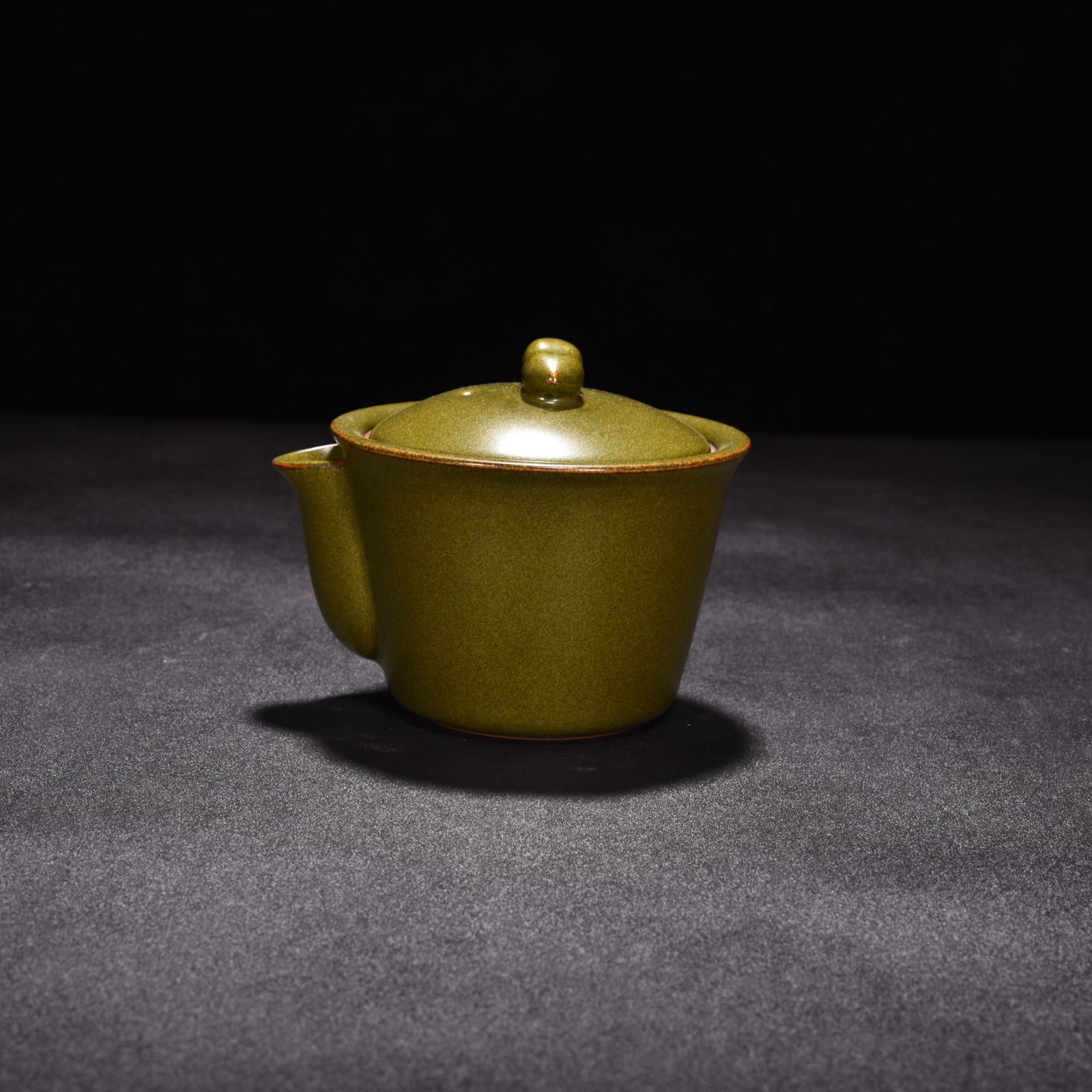 Qing Dynasty Qianlong tea glazed fair tea divider