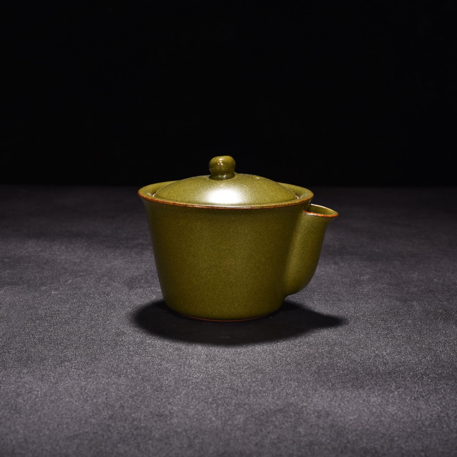 Qing Dynasty Qianlong tea glazed fair tea divider