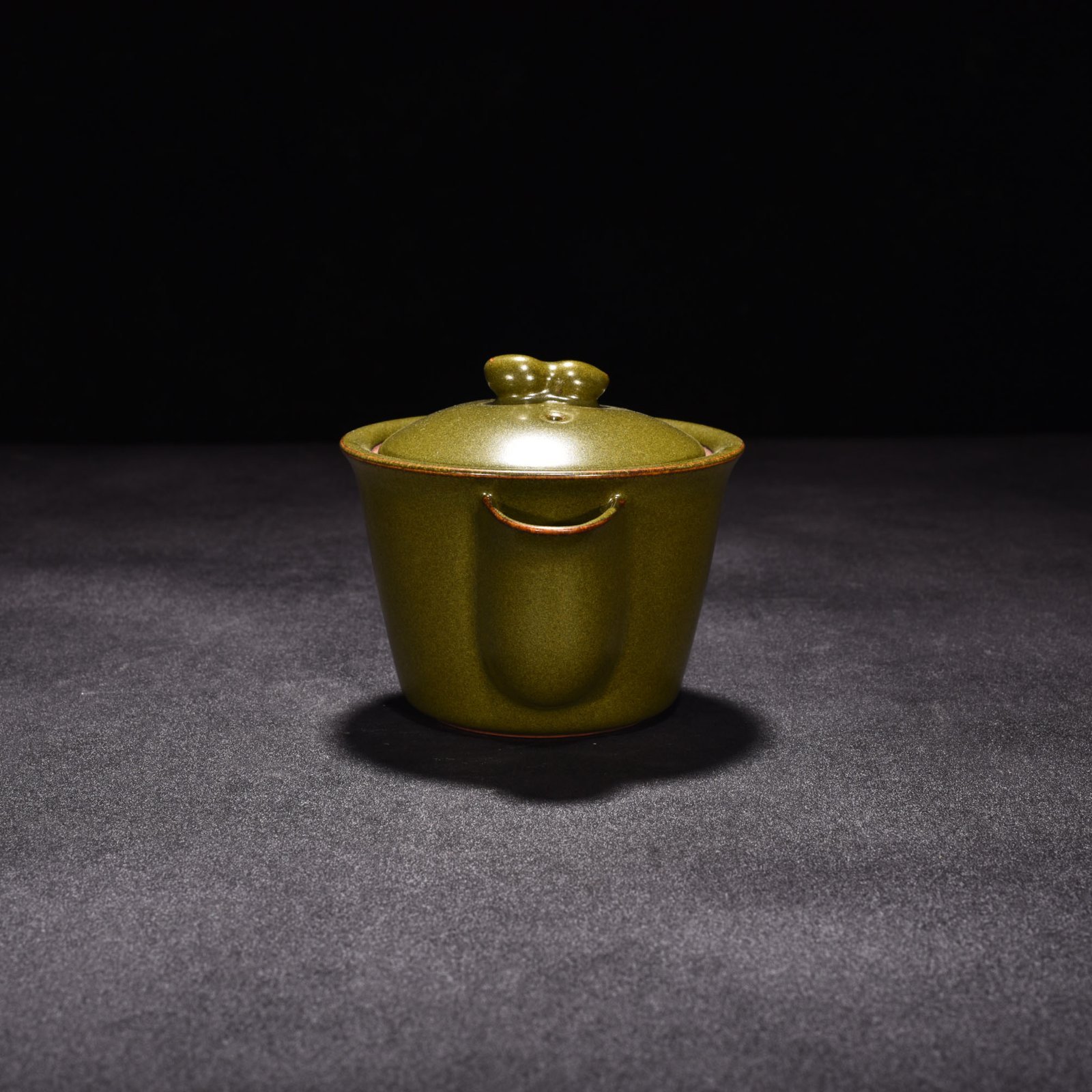 Qing Dynasty Qianlong tea glazed fair tea divider