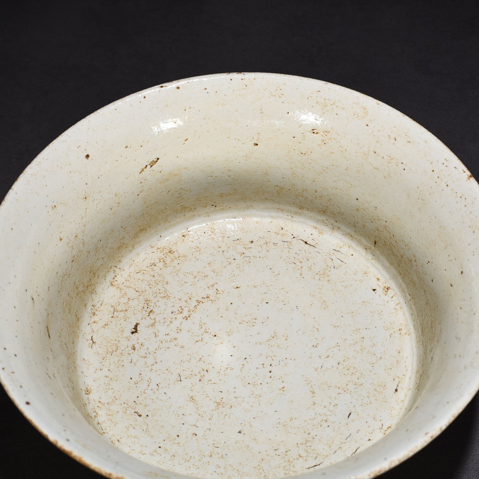 Qing Dynasty Kangxi colorful flower bowl
