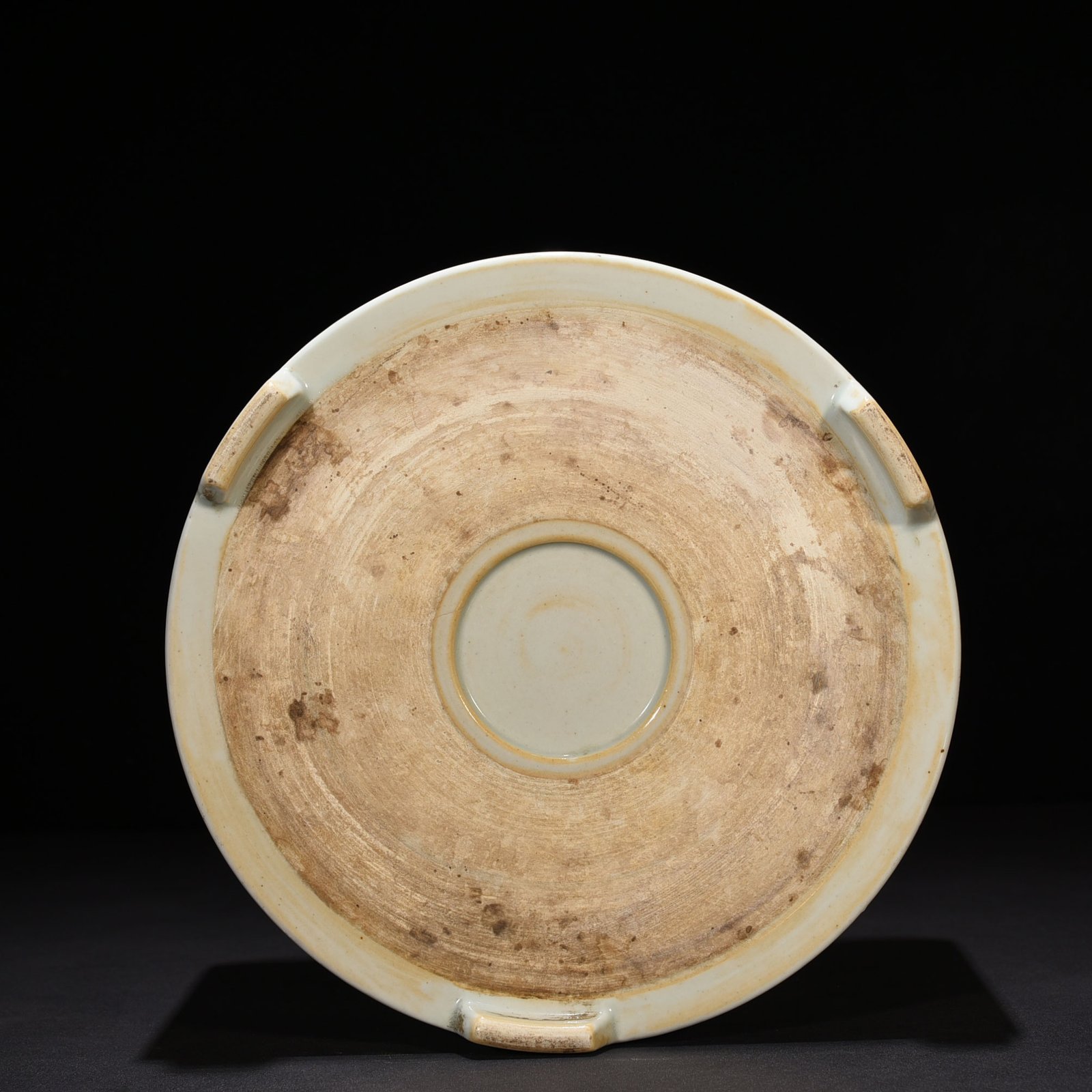 Qing Dynasty Kangxi blue and white multicolored Eight Immortals three-legged Burner