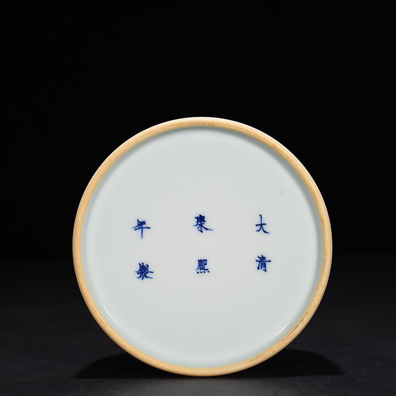 Qing Dynasty Kangxi blue and white Taibai Zun