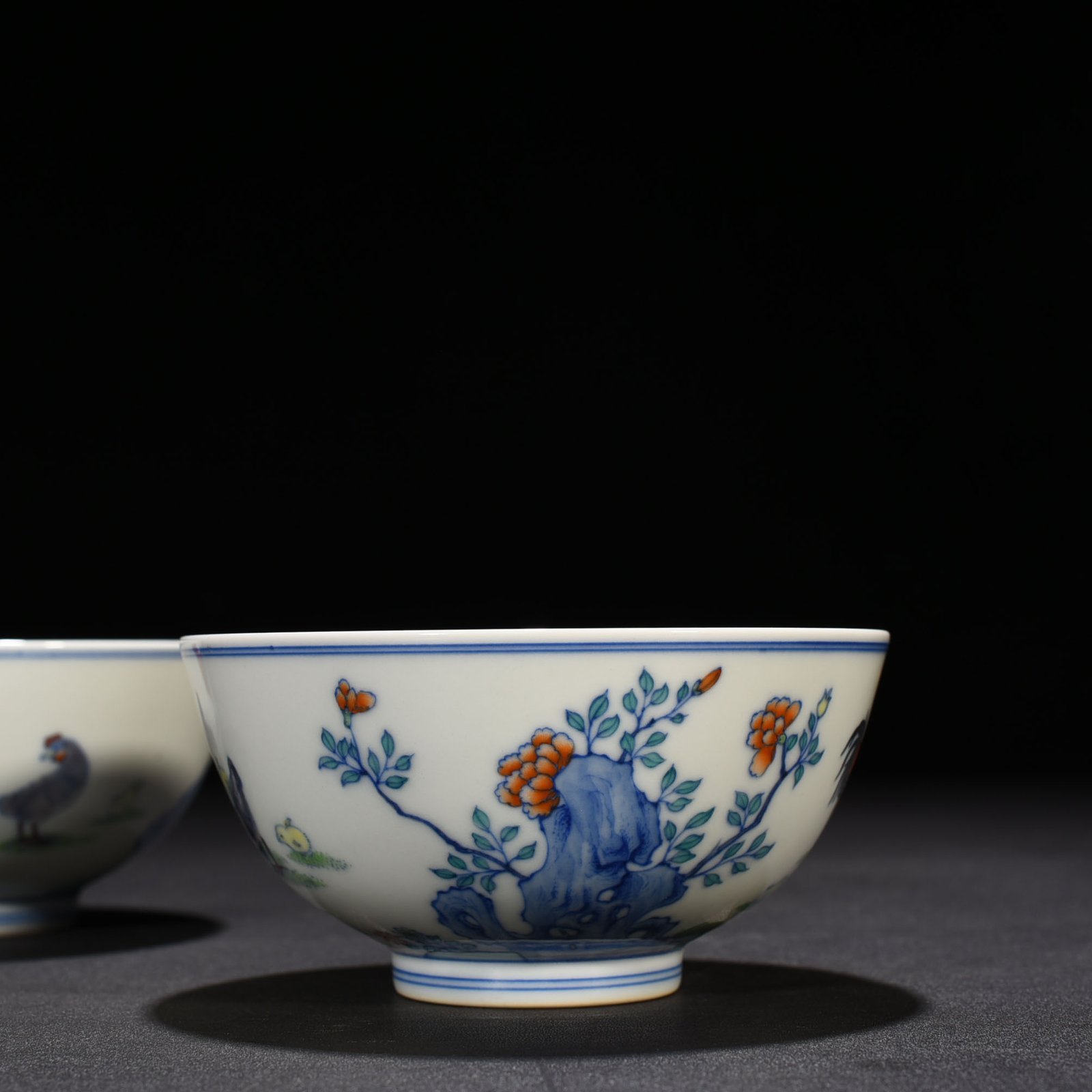 Qing Dynasty Yongzheng Doucai family portrait chicken bowl