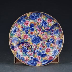 Qing Dynasty Yongzheng Enamel Ten Thousand Flowers