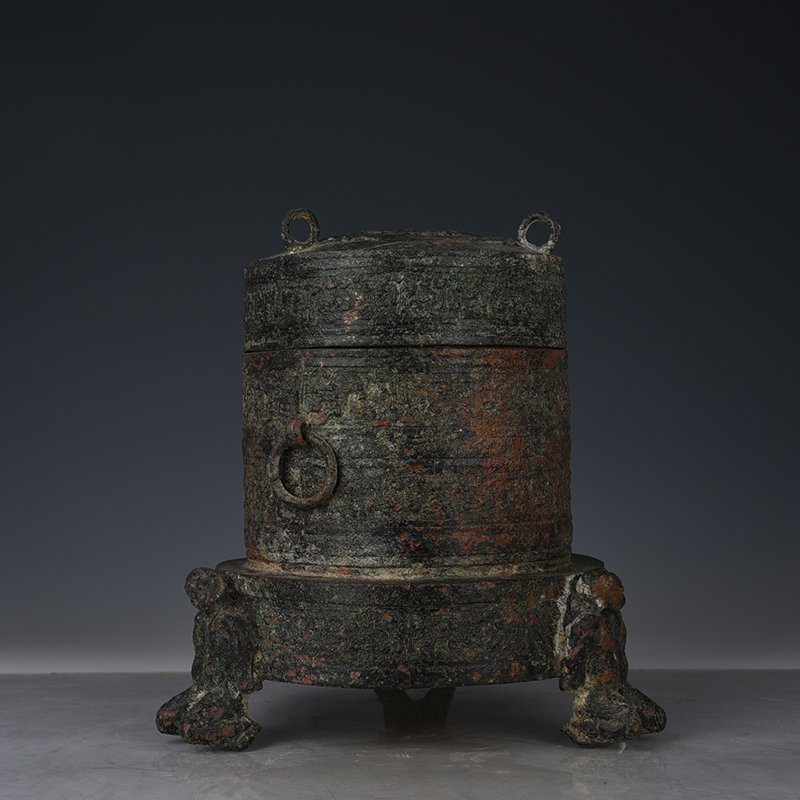 Zhou Dynasty bronze statue antique antique and ancient porcelain