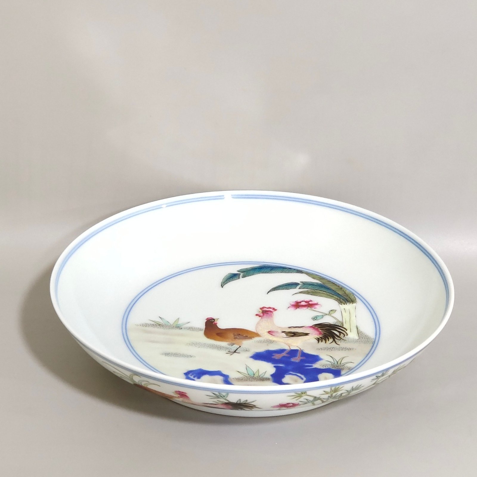Qing Dynasty Qianlong Family fun and fortune plate