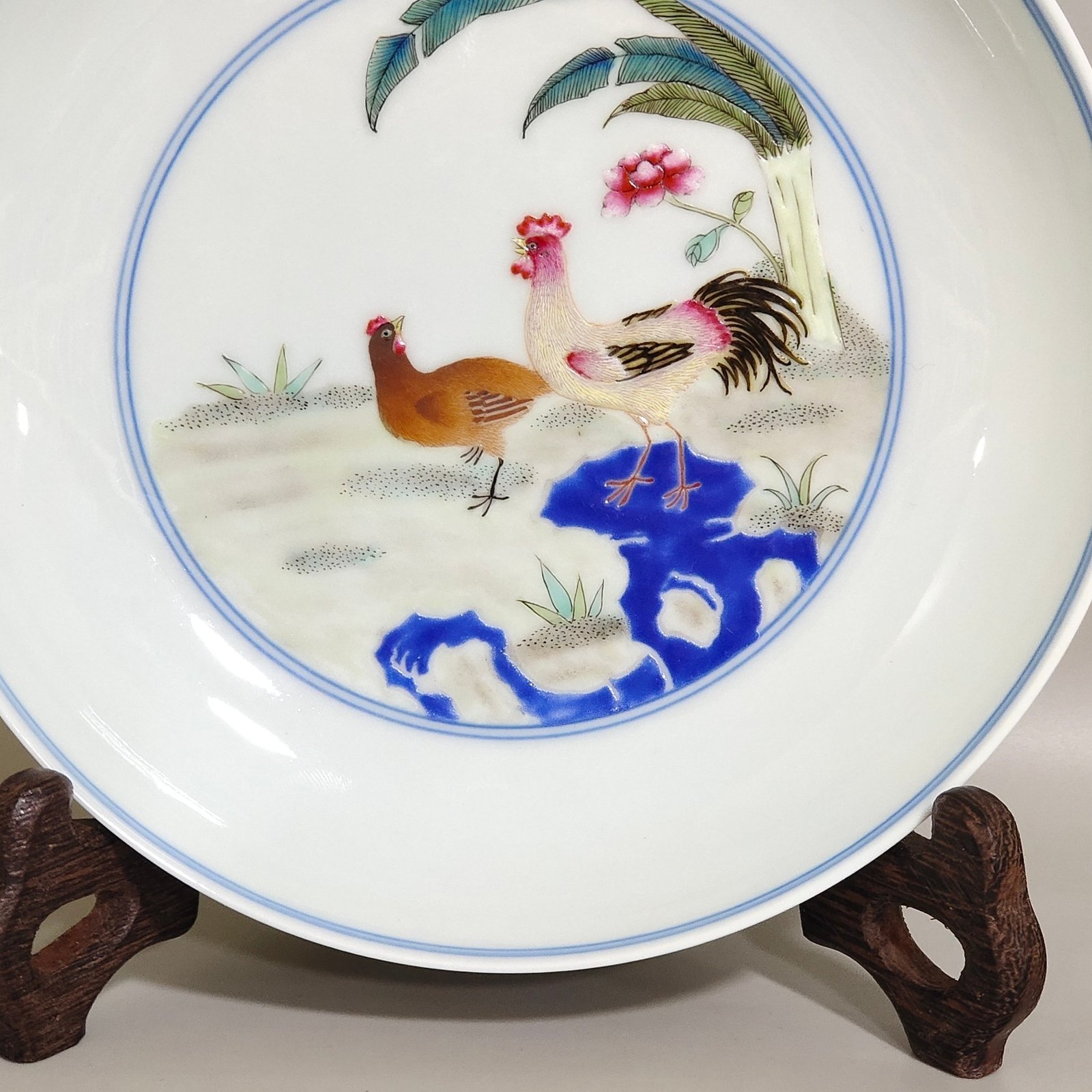 Qing Dynasty Qianlong Family fun and fortune plate