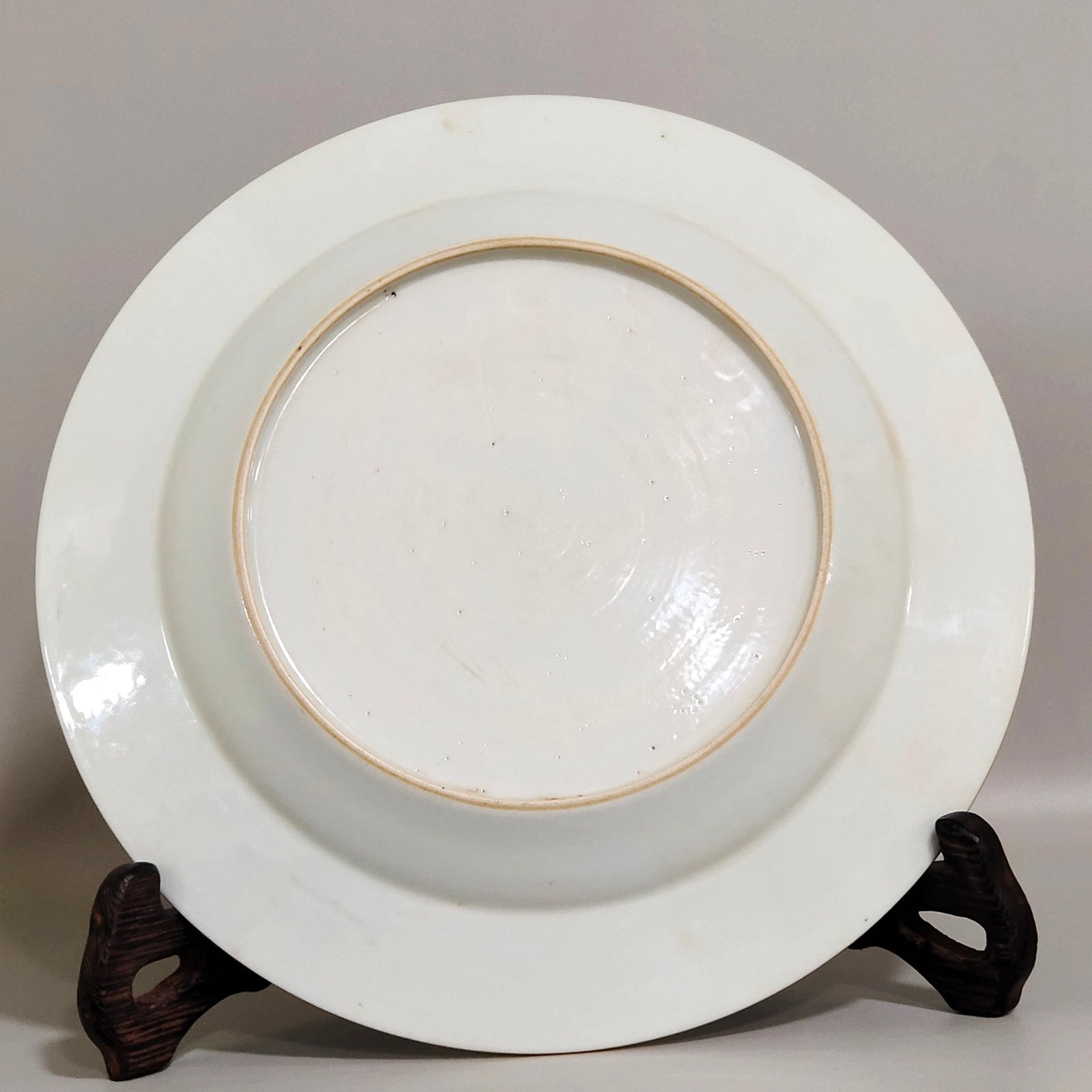 Qing Dynasty Overseas exported education plate