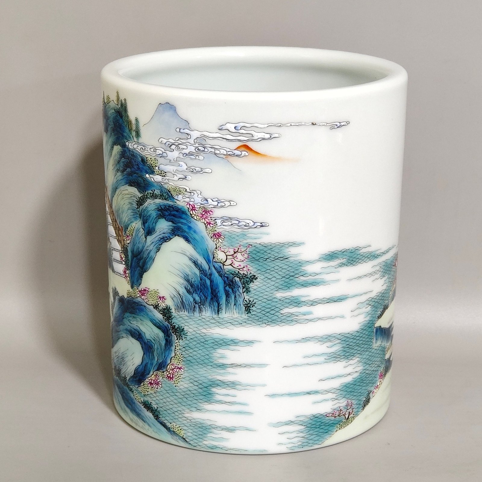 Qing Dynasty Qianlong Zhao Zilong’s Savior Pen Holder