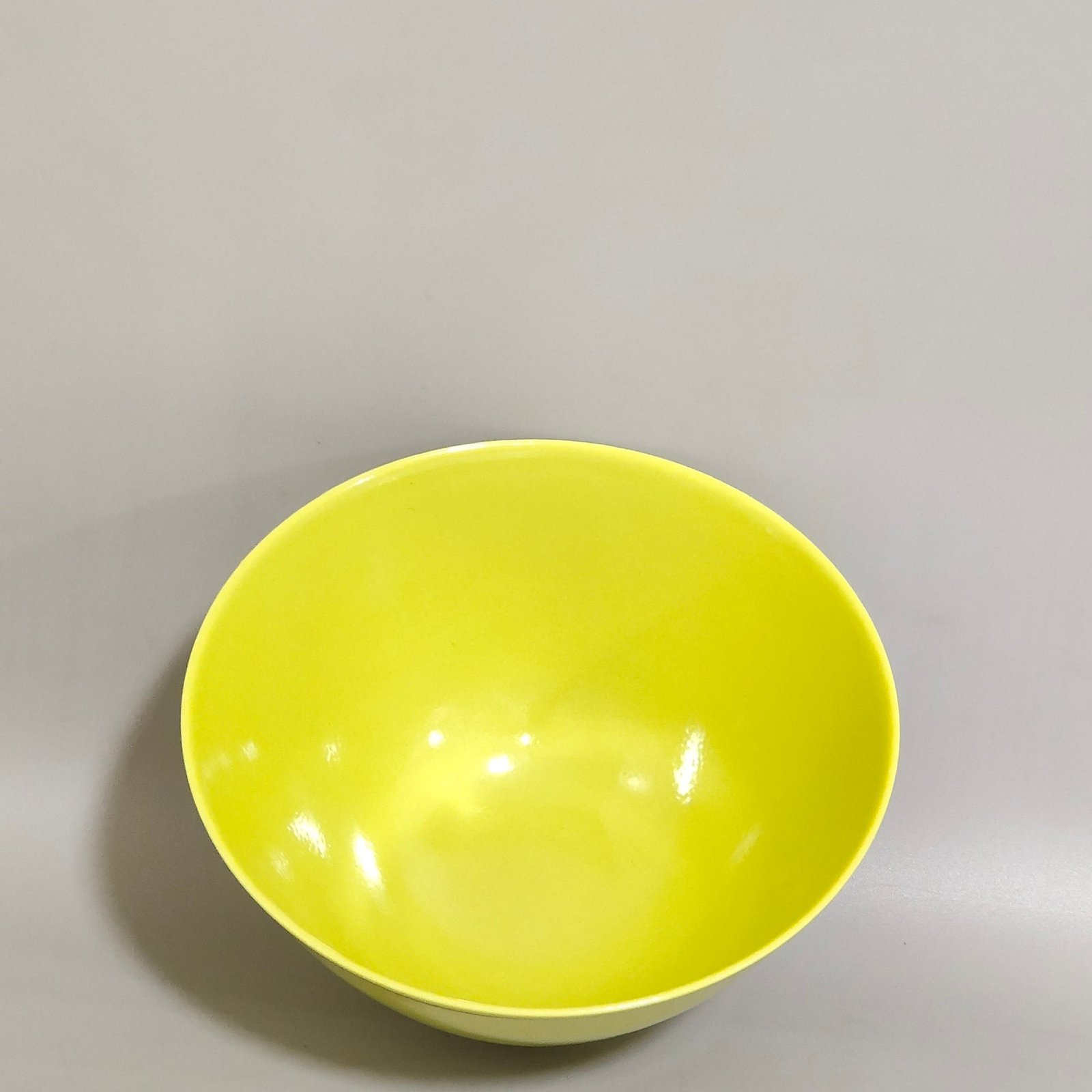 Qing Dynasty Qianlong lemon yellow glazed tea ball