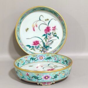 Qing Dynasty Qianlong green orchid wash