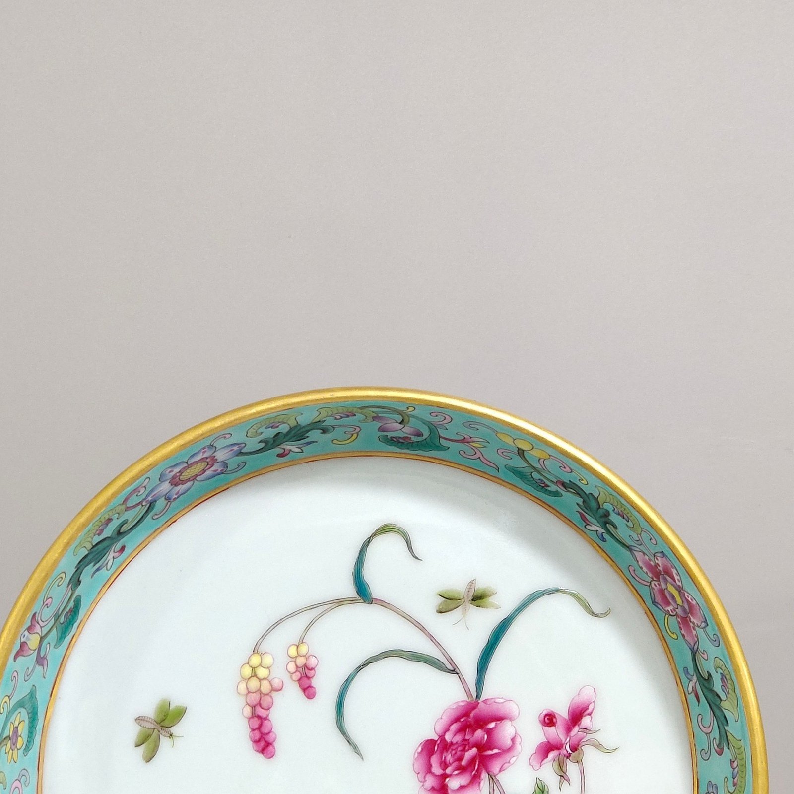 Qing Dynasty Qianlong green orchid wash