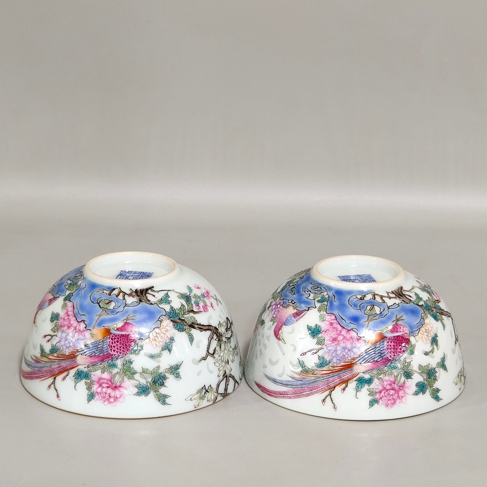 Qing Dynasty Qianlong icing on the cake exquisite poem inscribed cup