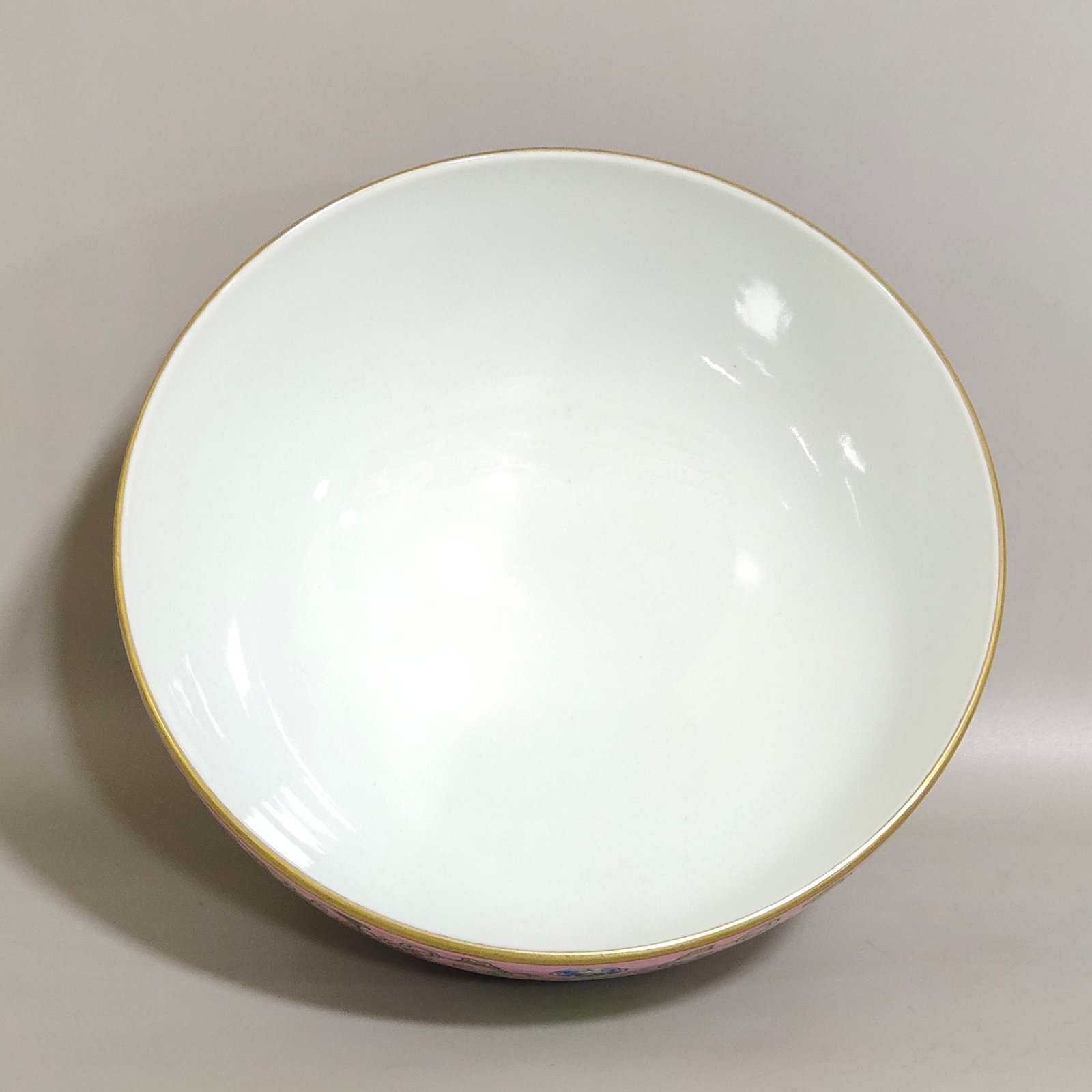 Qing Dynasty Kangxi Imperial Flour Mill Flower Bowl