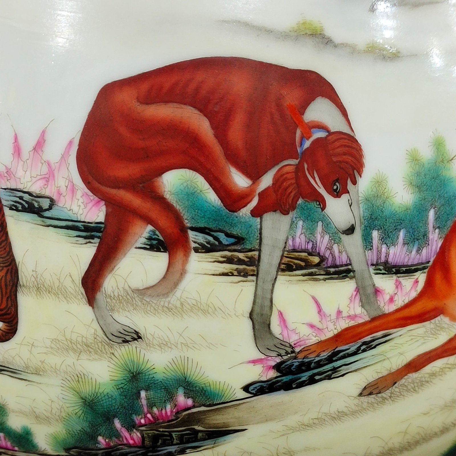 Qing Dynasty Yongzheng A perfect amphora