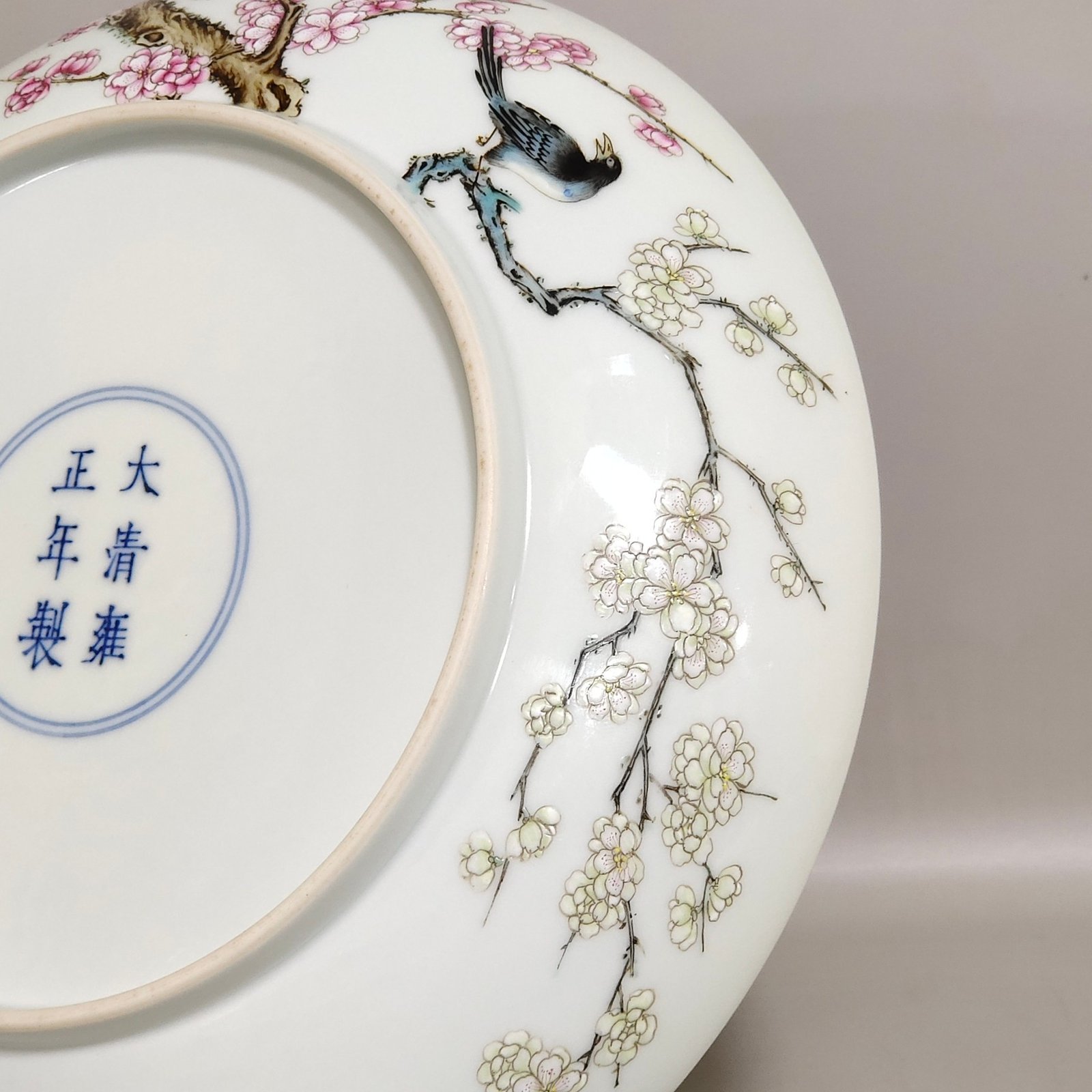 Qing Dynasty Yongzheng was happy to inscribe poems on the branches