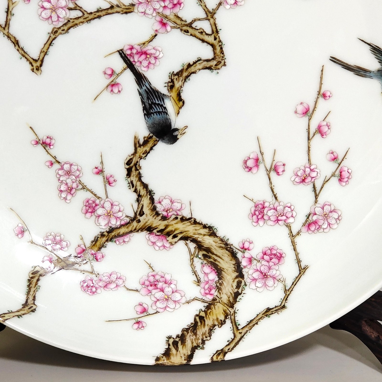 Qing Dynasty Yongzheng was happy to inscribe poems on the branches