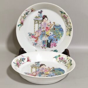 Qing Dynasty Yongzheng Jiaozi Tupan