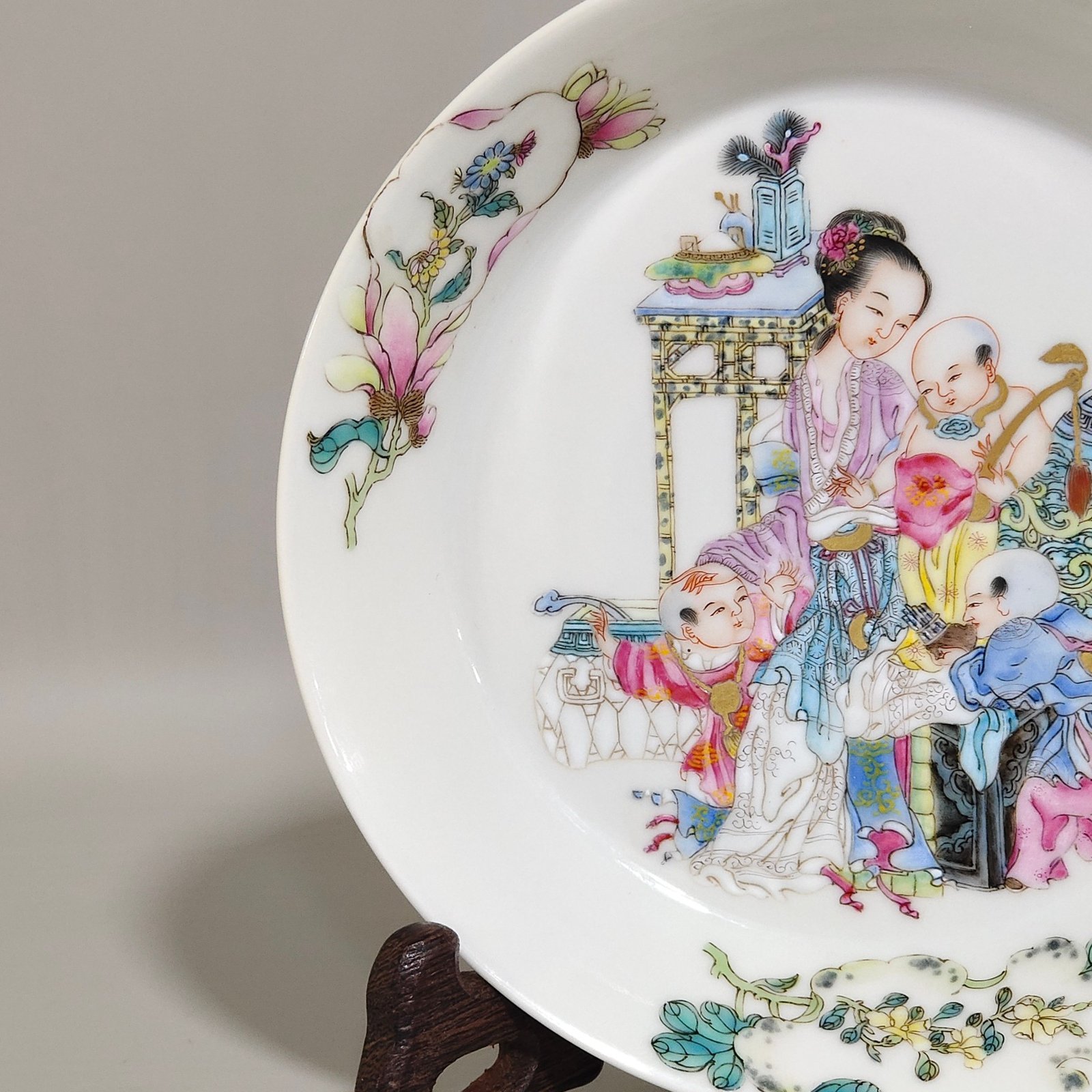 Qing Dynasty Yongzheng Jiaozi Tupan