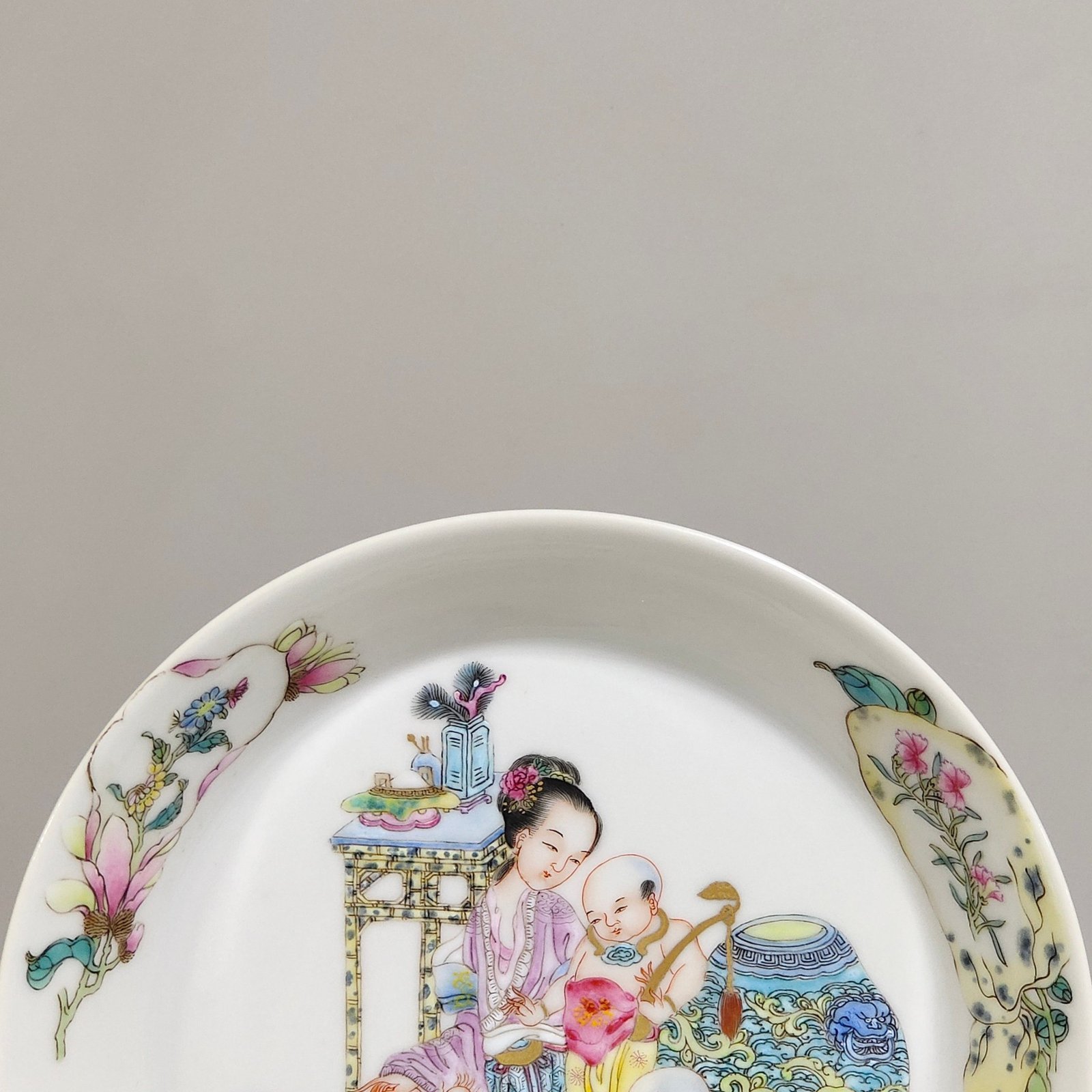 Qing Dynasty Yongzheng Jiaozi Tupan