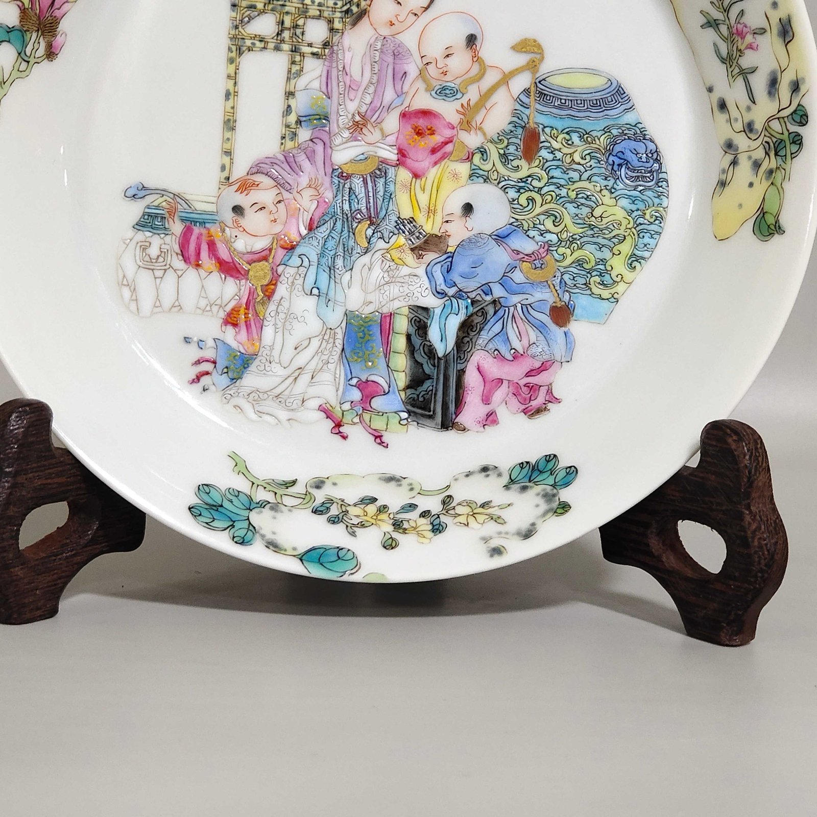 Qing Dynasty Yongzheng Jiaozi Tupan