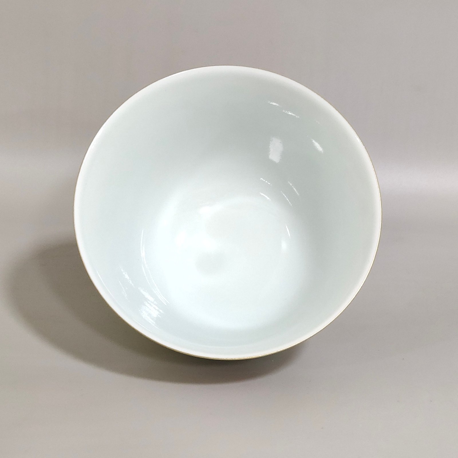 Qing Dynasty Yongzheng alum red auspicious animal cup