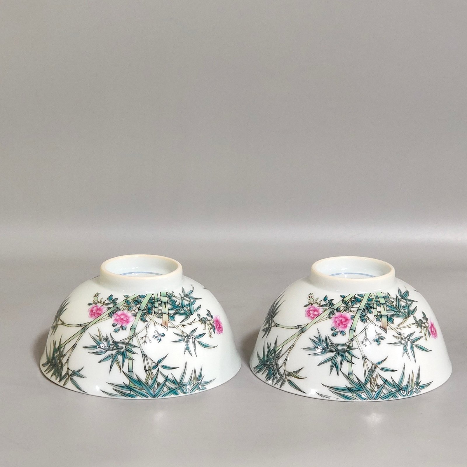 Qing Dynasty Yongzheng Bamboo Peace Cup