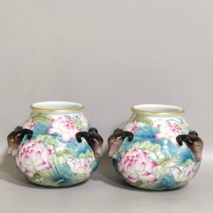 Qing Dynasty Yongzheng Lotus Sanyang Kaitai Water Bowl