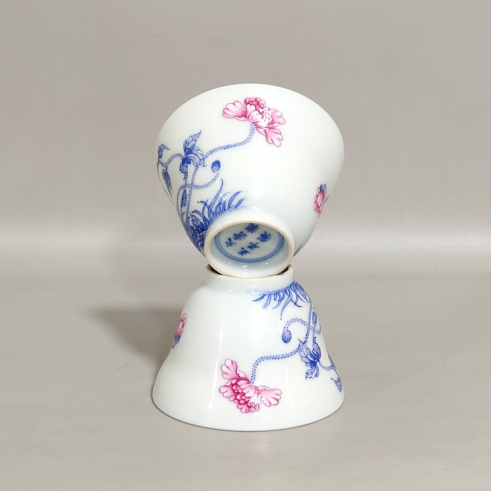 Qing Dynasty Yongzheng poppy cup