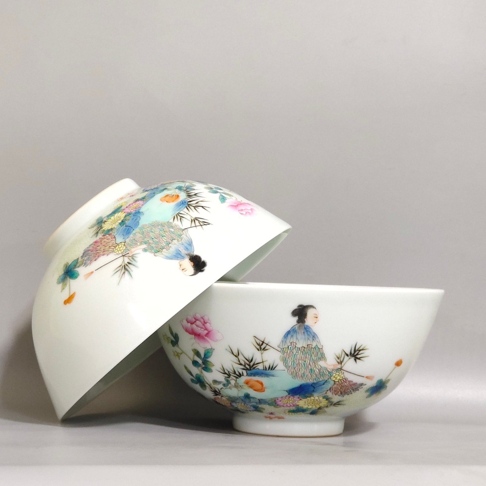 Qing Dynasty Yongzheng Magu longevity bowl