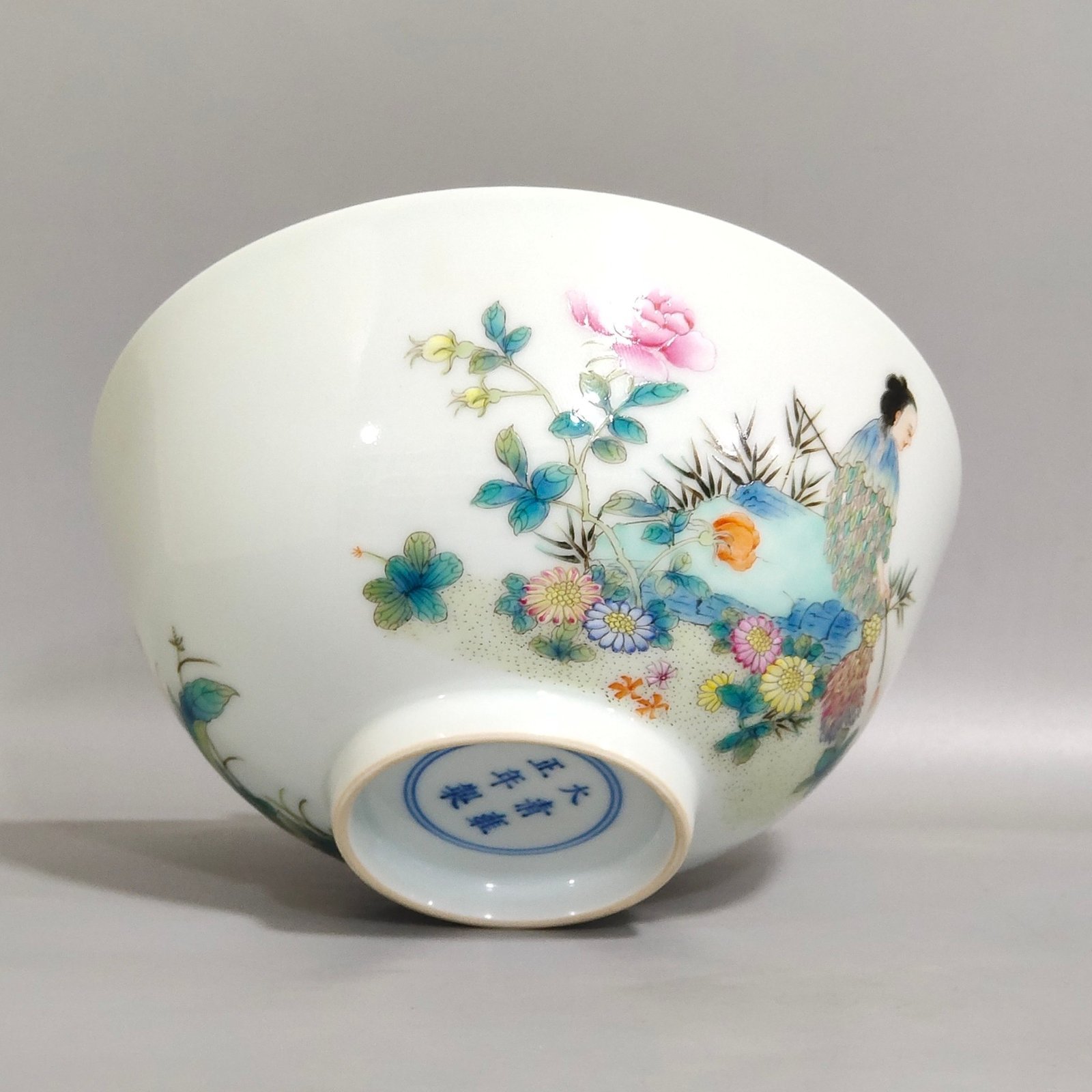Qing Dynasty Yongzheng Magu longevity bowl