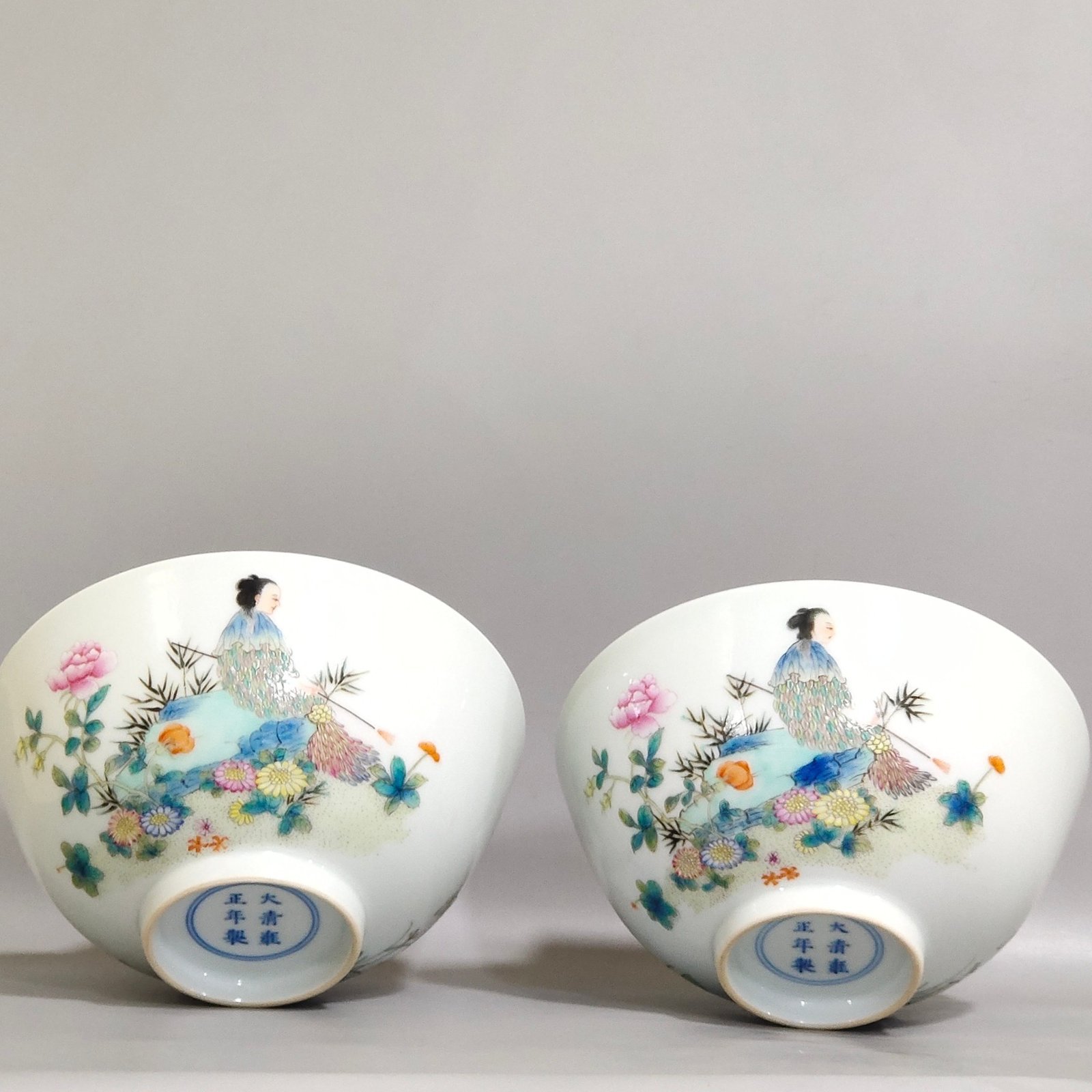 Qing Dynasty Yongzheng Magu longevity bowl