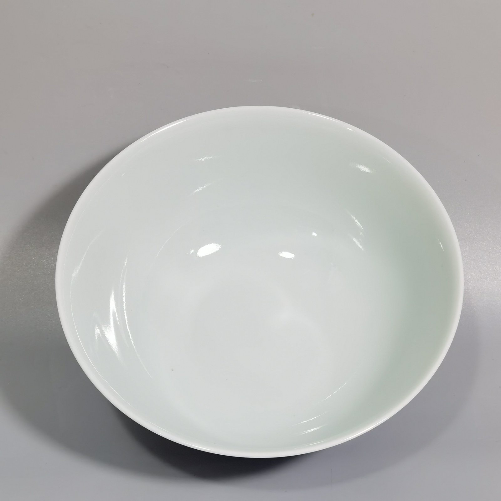Qing Dynasty Kangxi colorful mandarin duck lotus kingfisher bowl