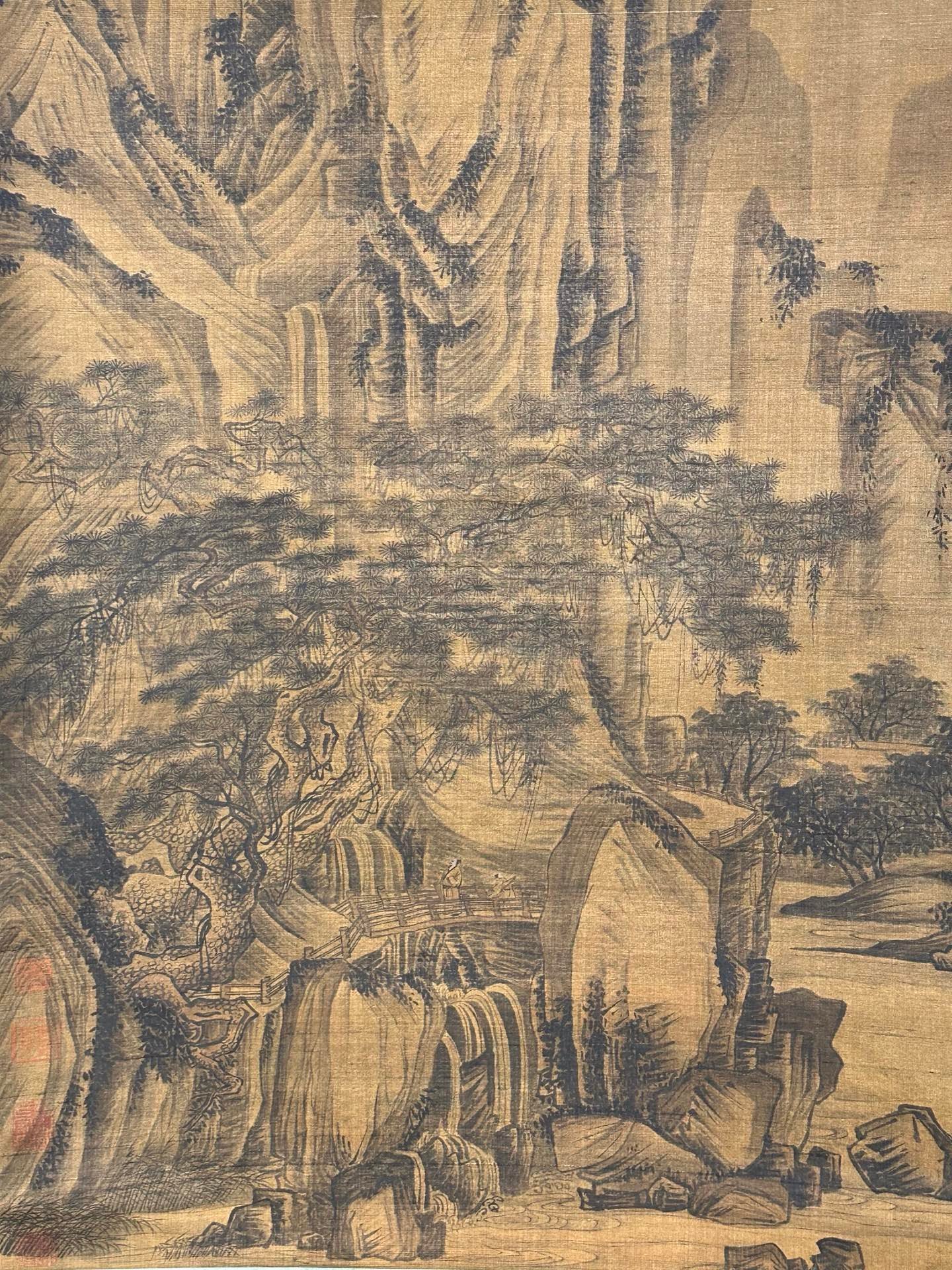 Chinese scroll painting Tang Yin’s