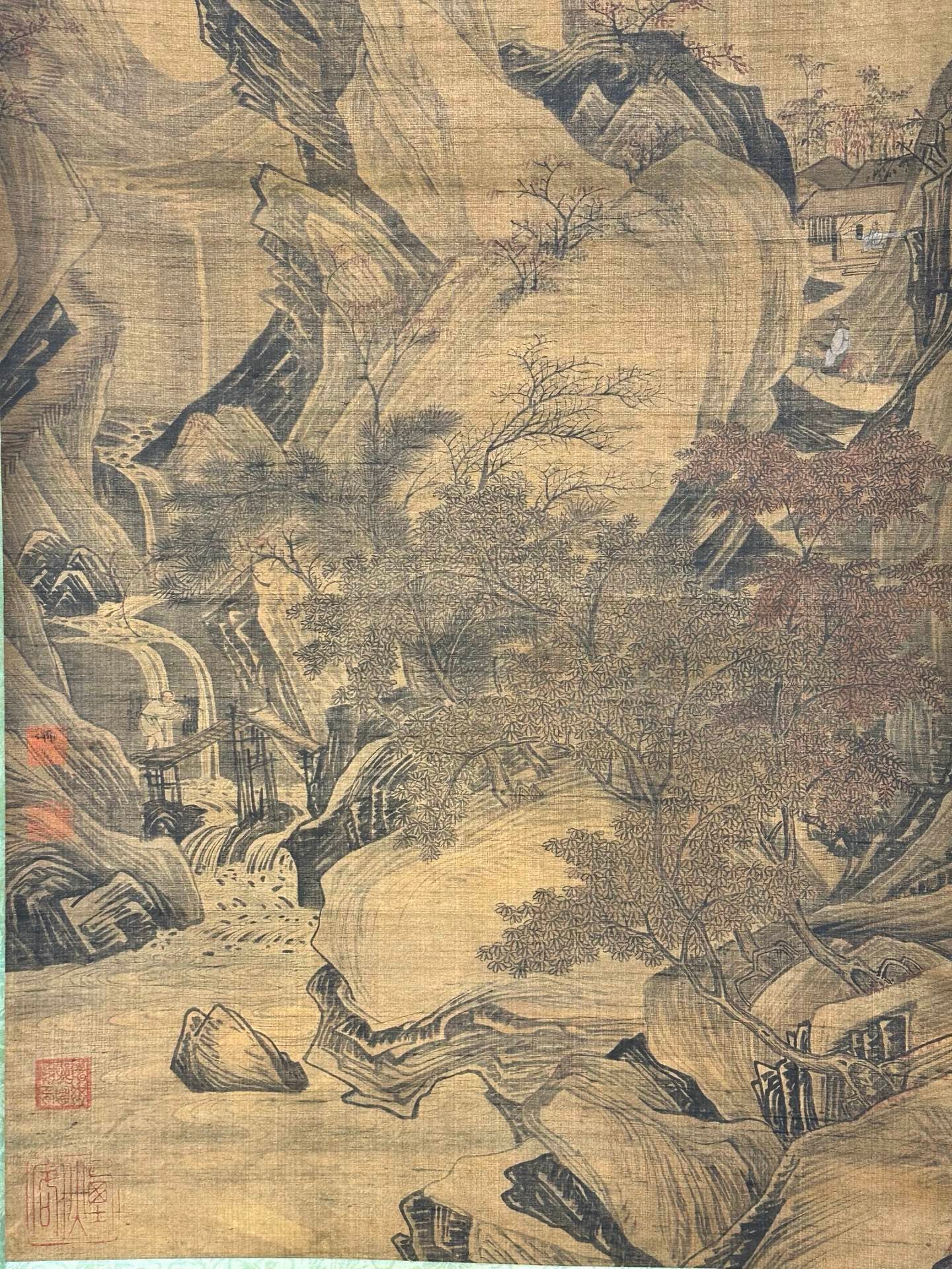 Chinese scroll painting Tang Yin’s