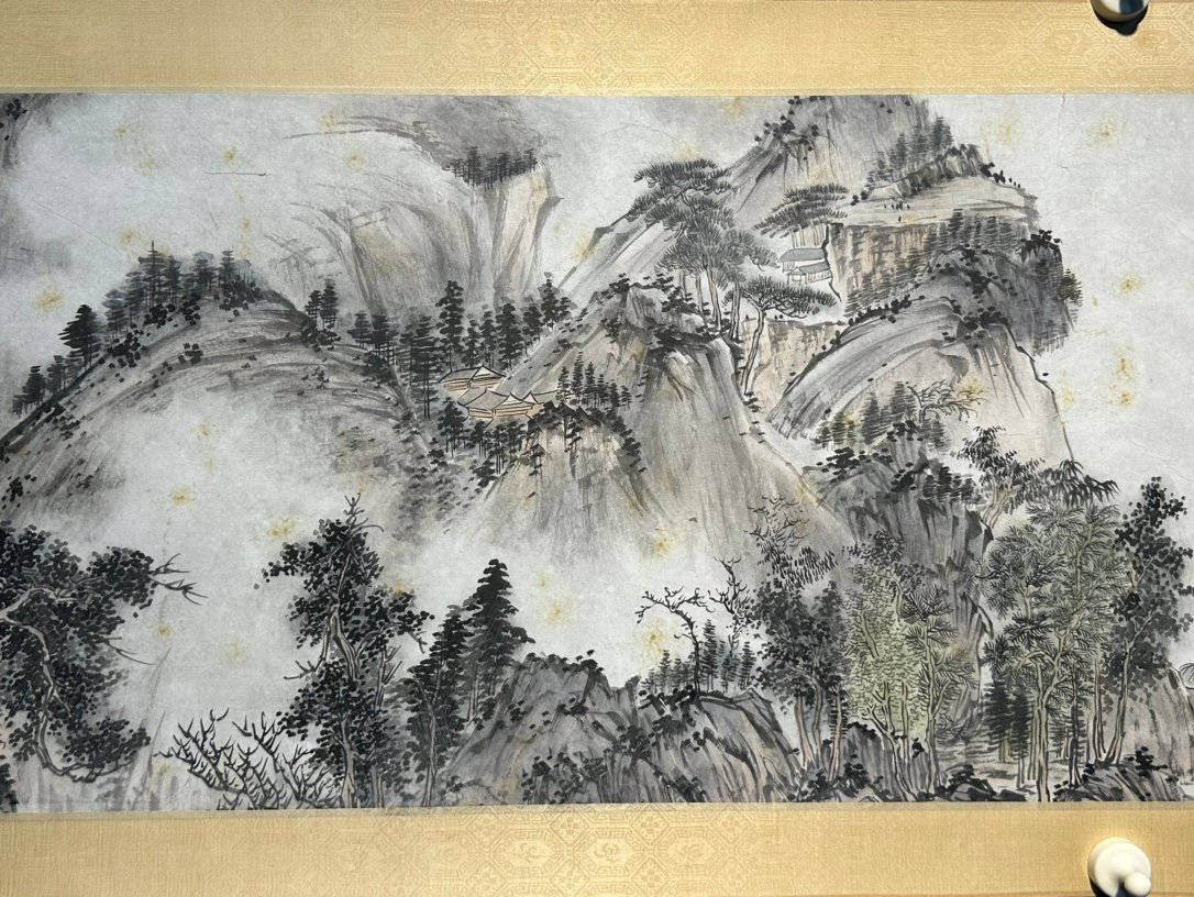 Chinese scroll painting Zhang Daqian