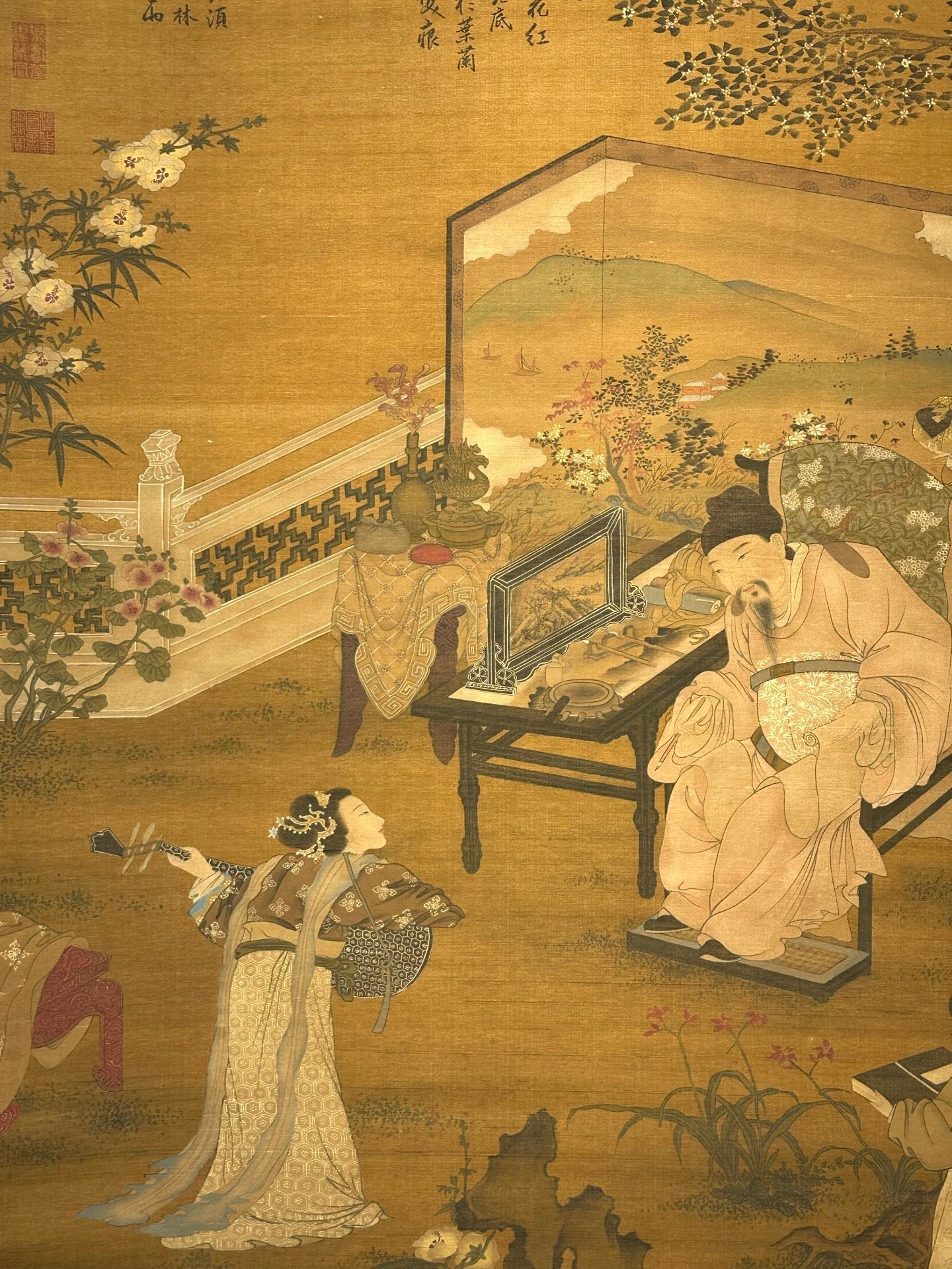 Chinese scroll painting Tang Yin