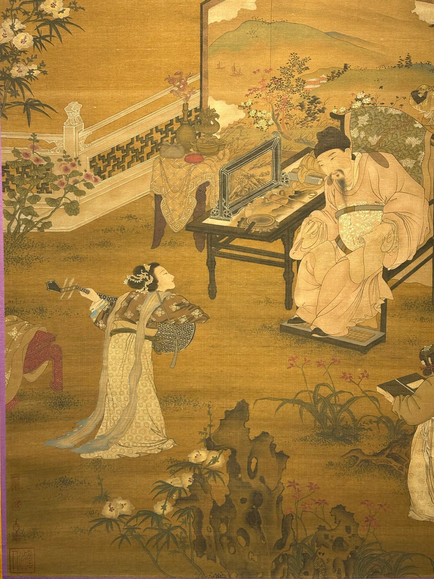 Chinese scroll painting Tang Yin