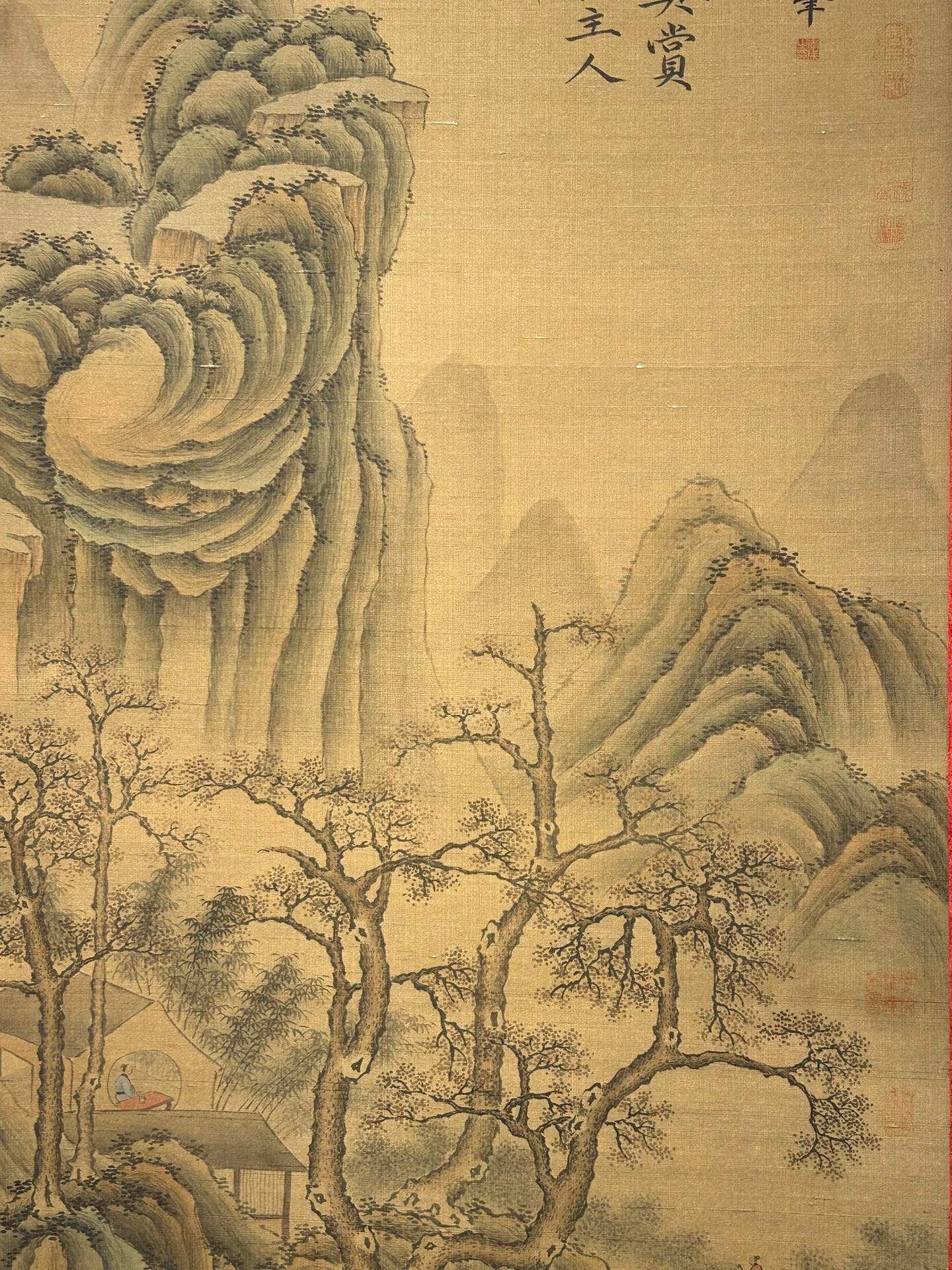 Chinese scroll painting Li Cheng