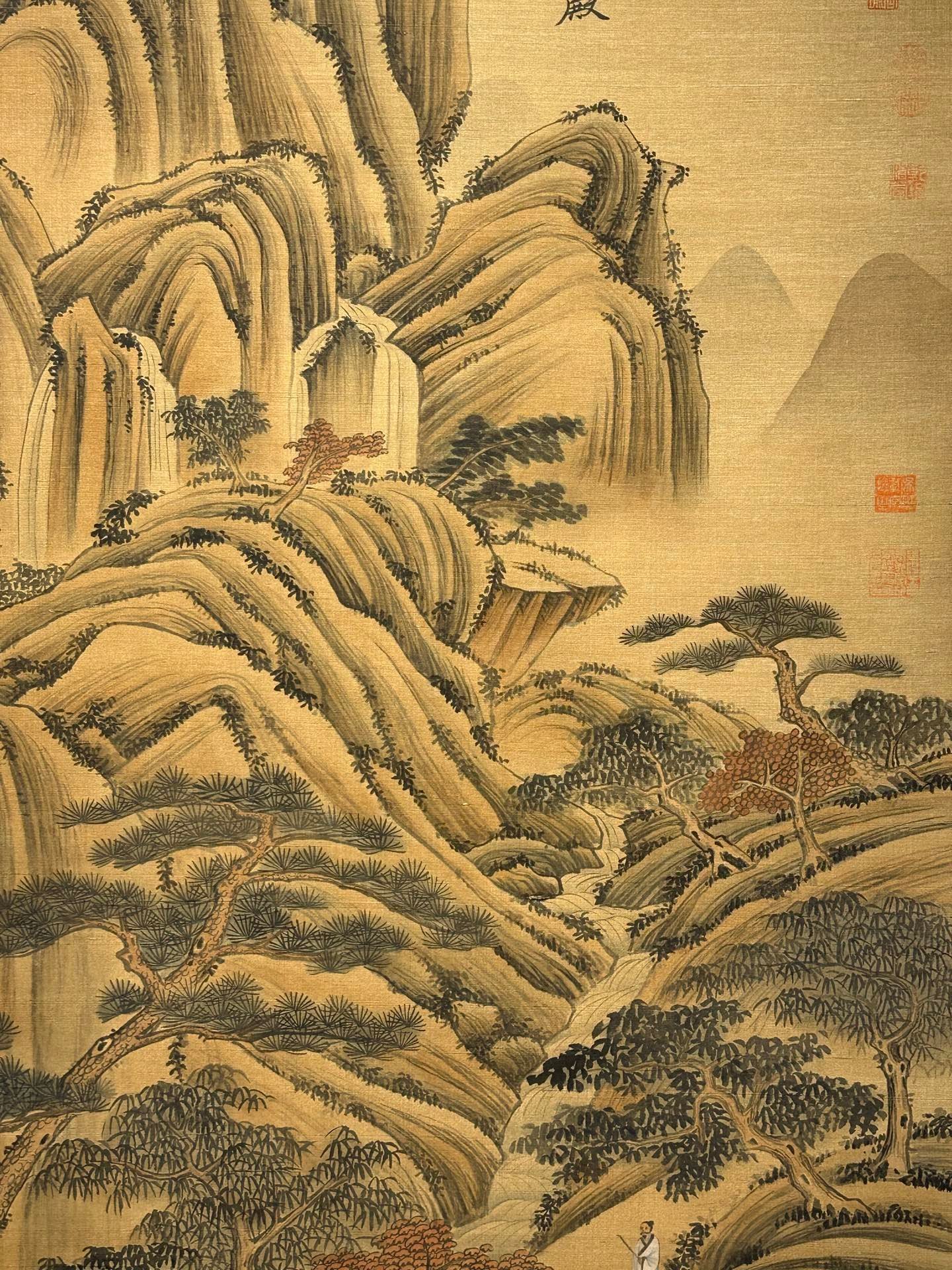 Chinese scroll painting Zhou Yu