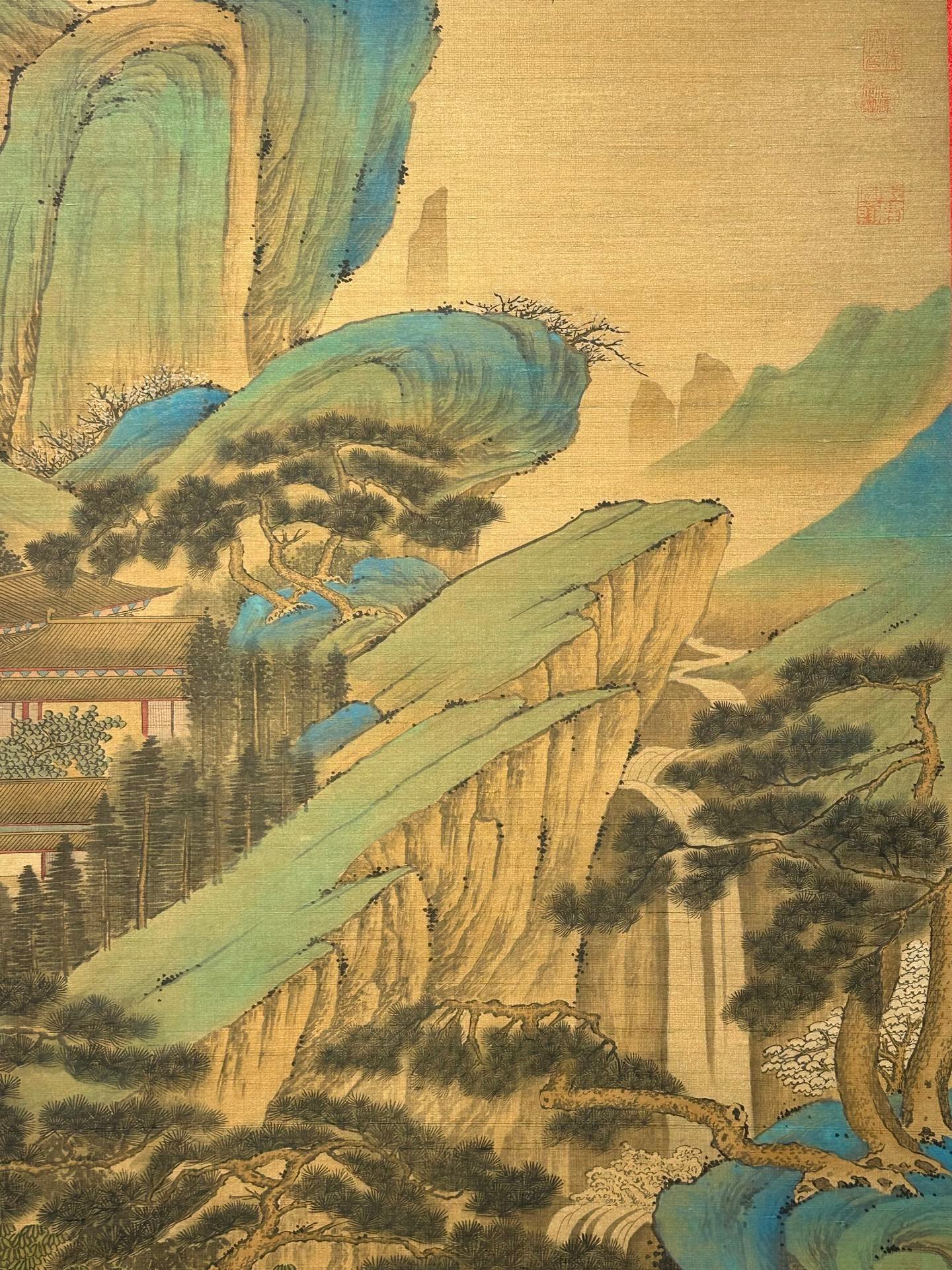 Chinese scroll painting Tang Taizong