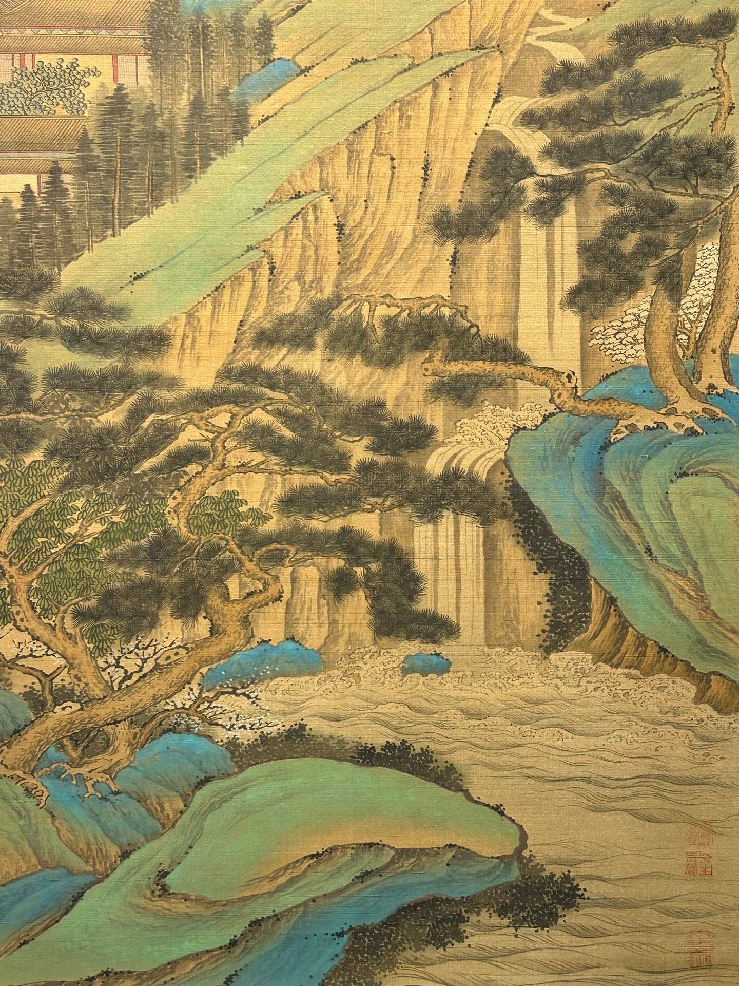 Chinese scroll painting Tang Taizong