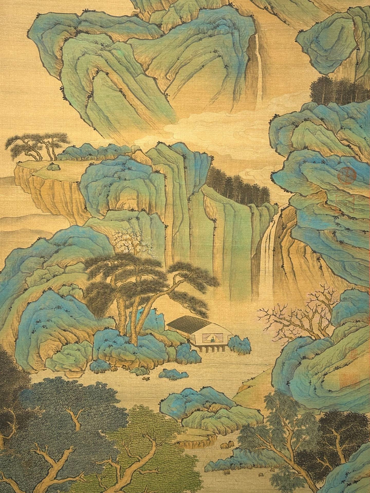 Chinese scroll painting Song Huizong
